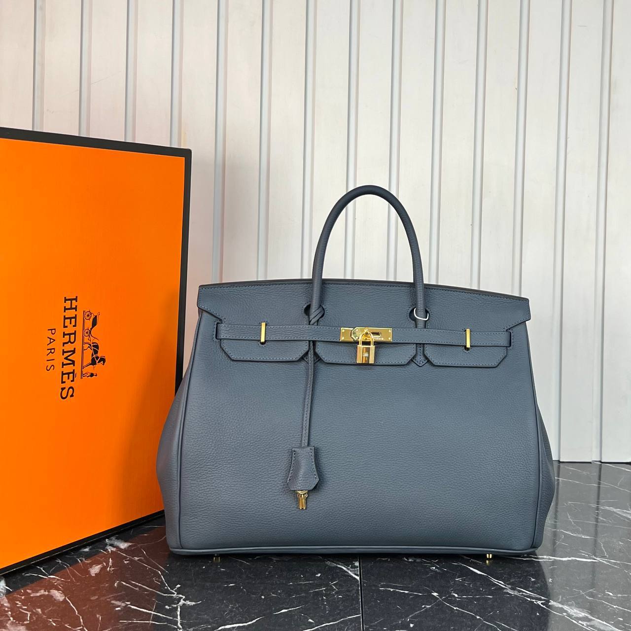 H Birkin 40 Handbags Genuine Leather