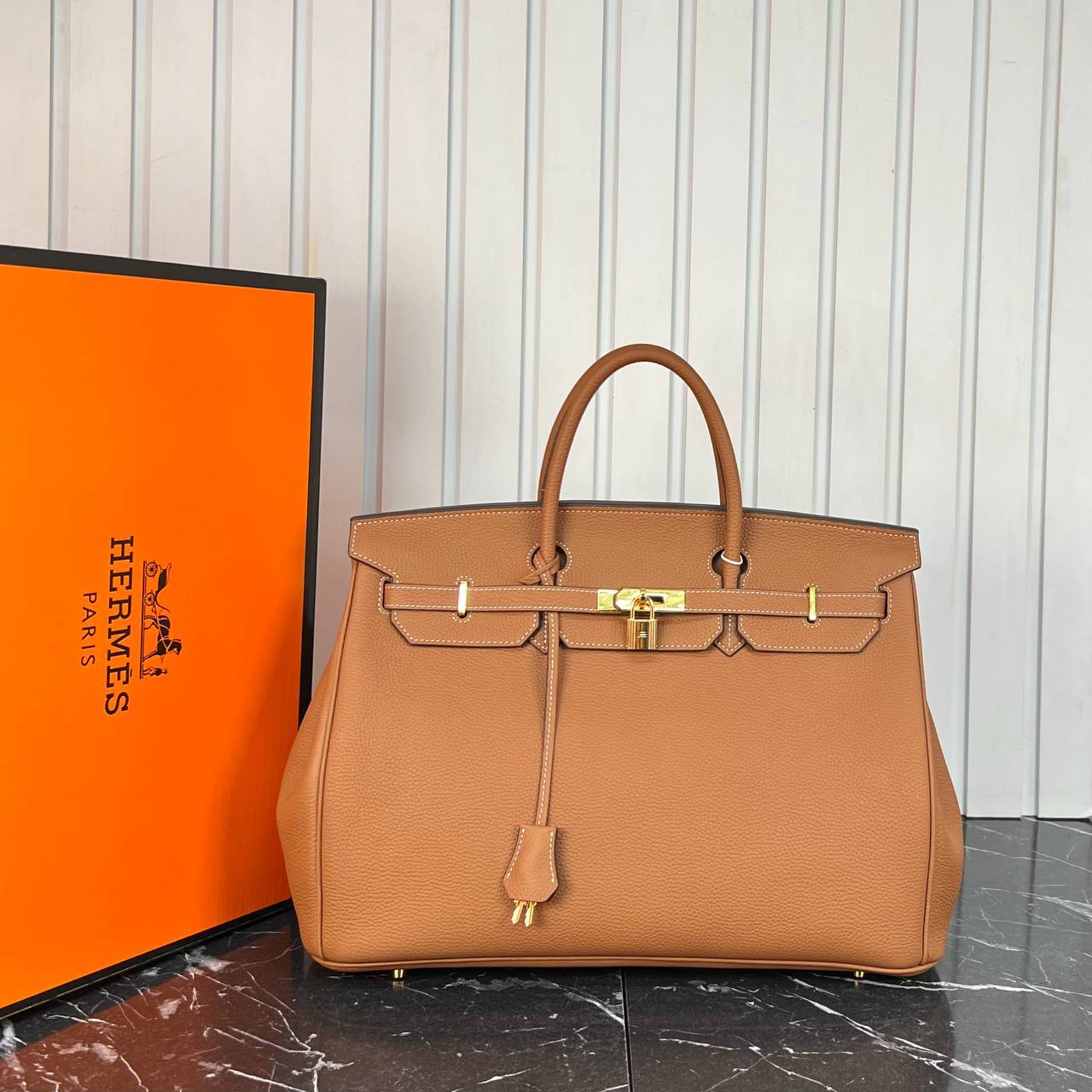 H Birkin 40 Handbags Genuine Leather