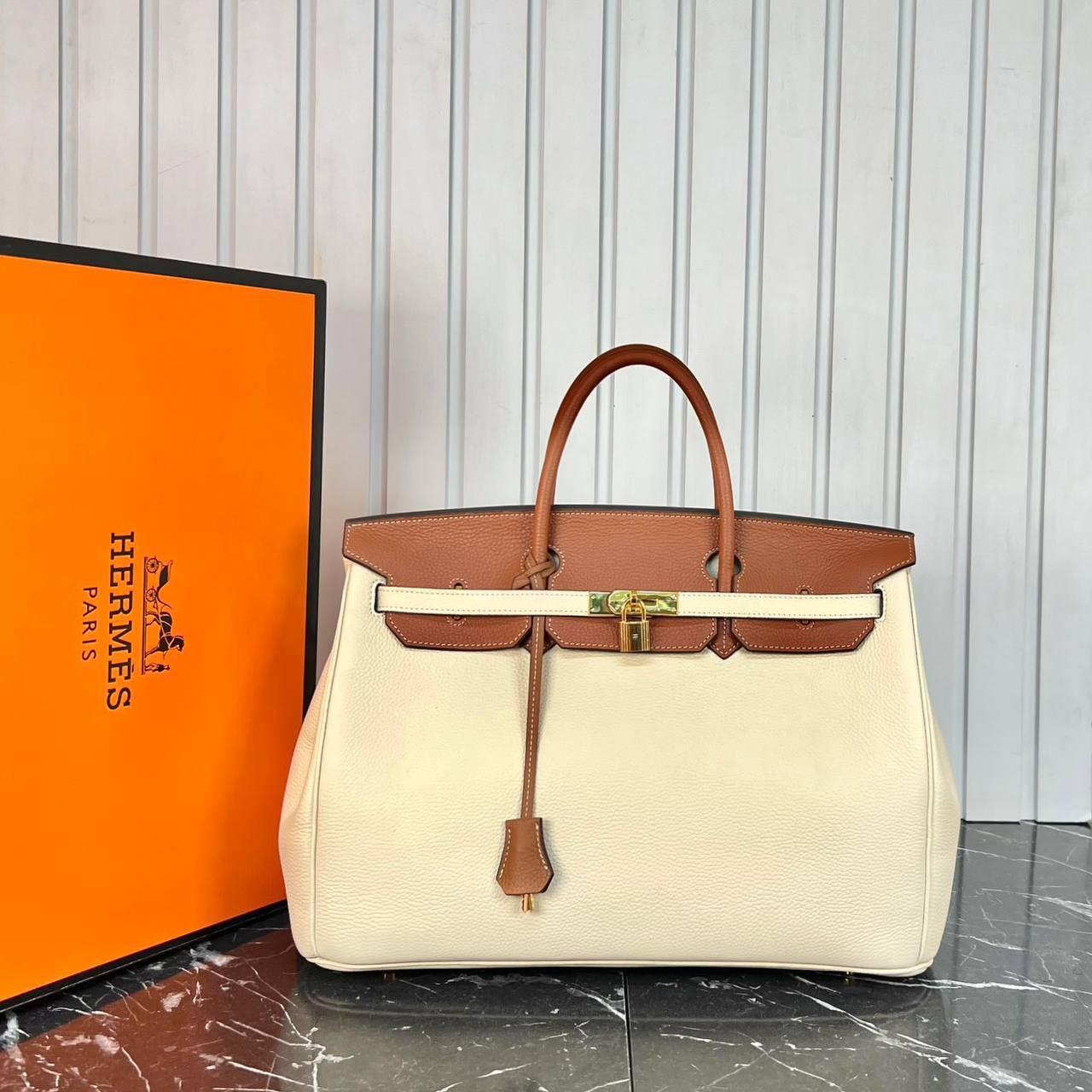 H Birkin 40 Handbags Genuine Leather