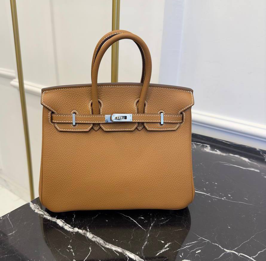 H Birkin 25 Genuine Leather