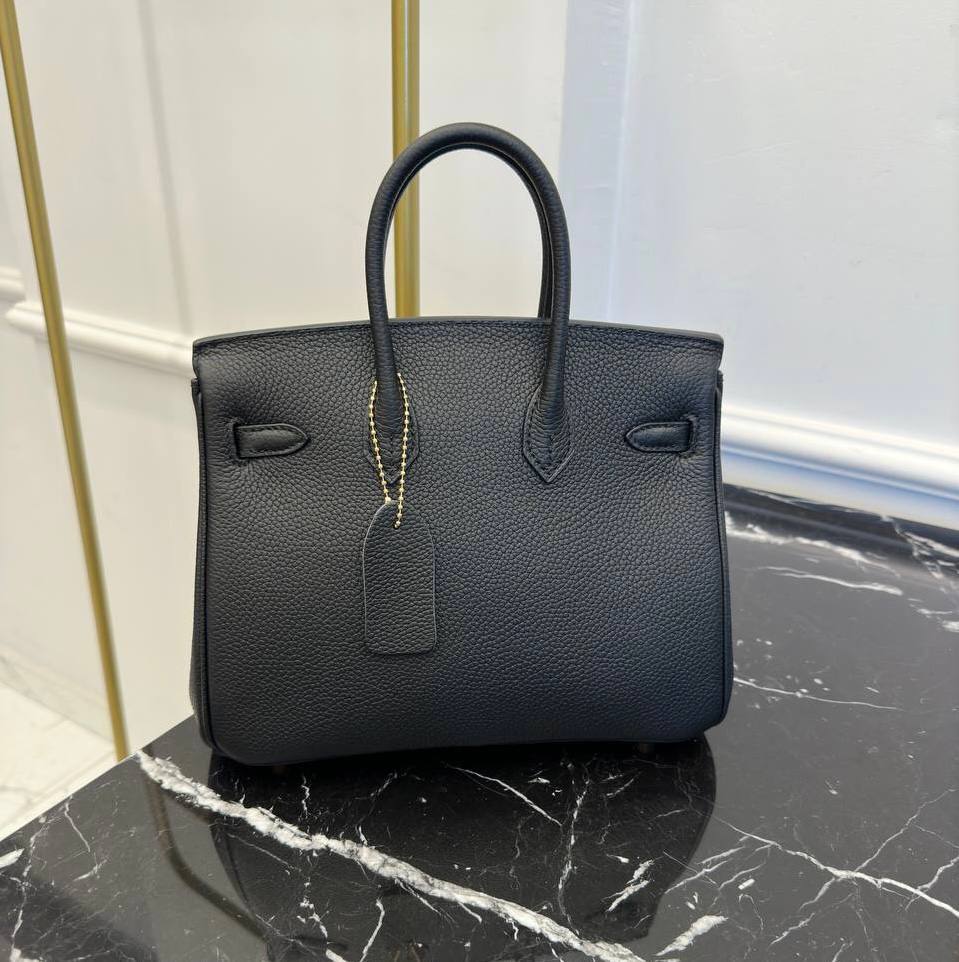 H Birkin 25 Genuine Leather